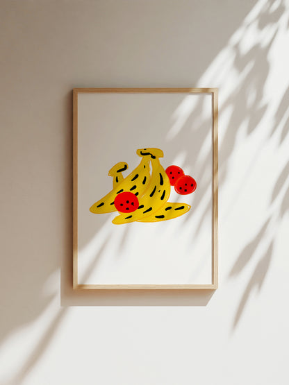 Banana and Blood Orange